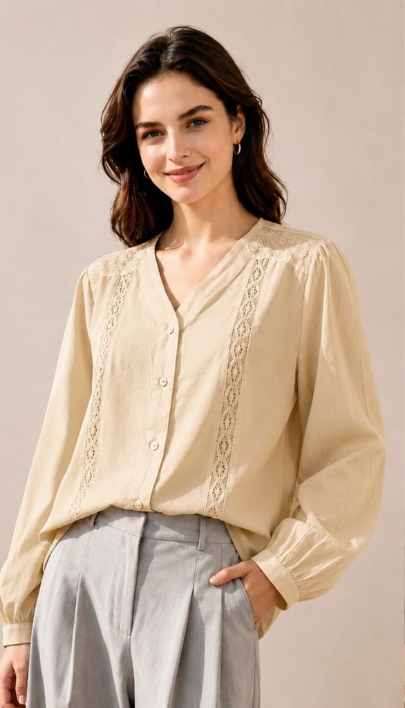Camisa en lino