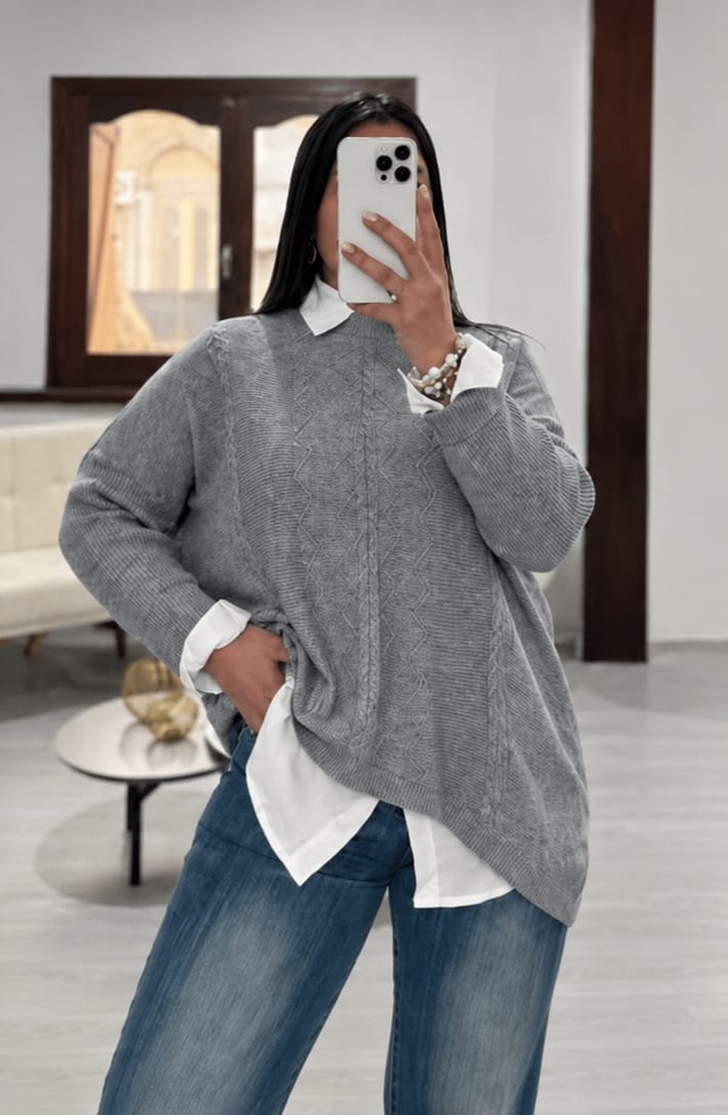 Buzo hilo oversize