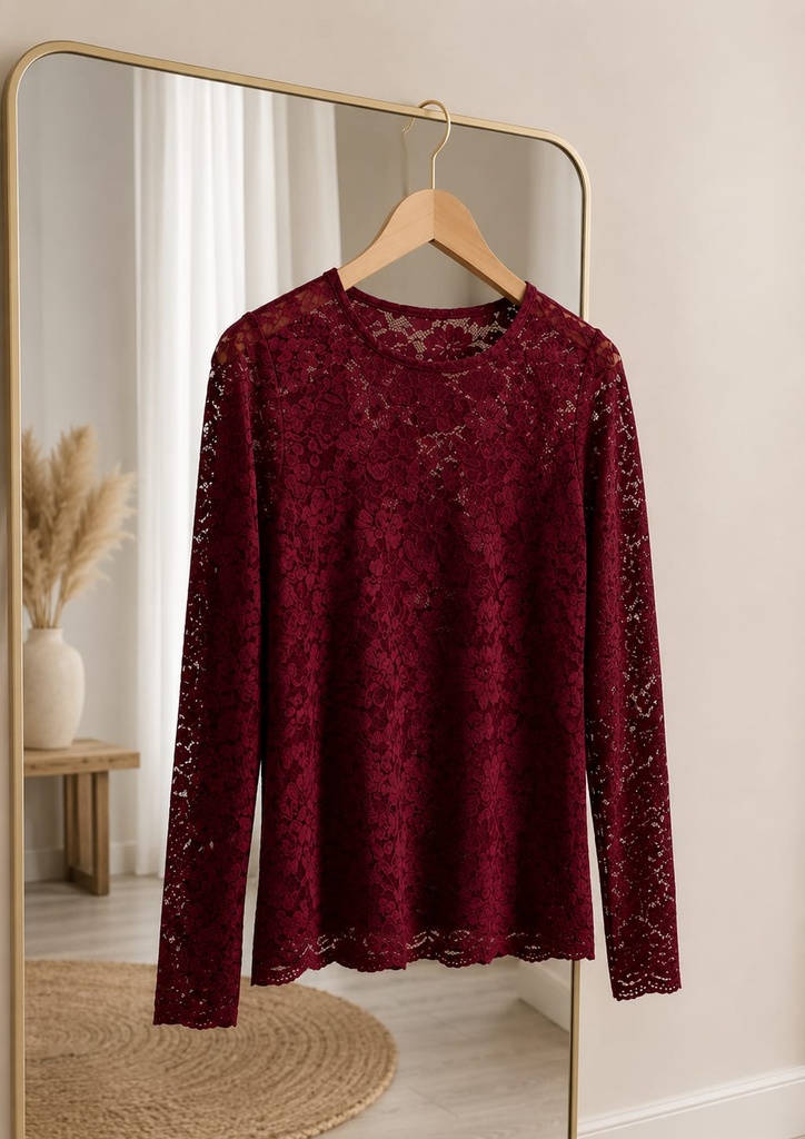 Blusa de Encaje