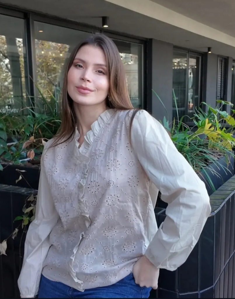 Camisa broderi