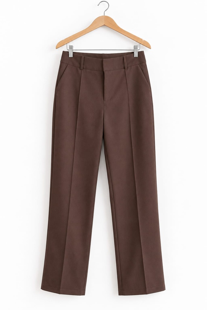 pantalón sastrero con costura adelante